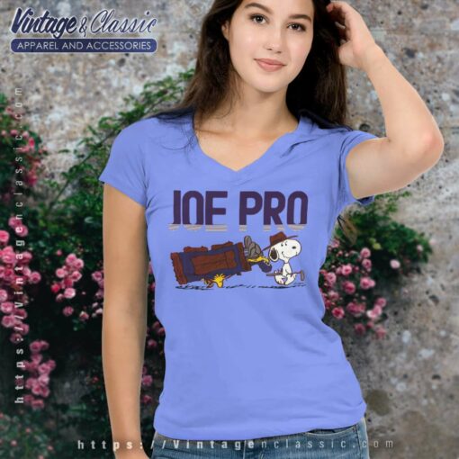 Snoopy Woodstock Joe Pro Golf Shirt