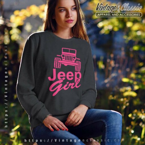 Pink Jeep Girl Shirt