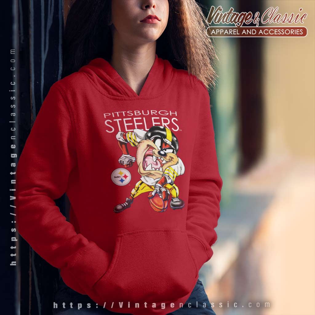 Pittsburgh Steelers Looney Tunes Taz Hoodie