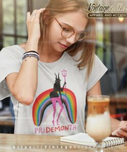 Pride Month Demon Rainbow LGBT Shirt