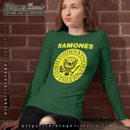 Ramones 1980s Distressed Punk Shirt