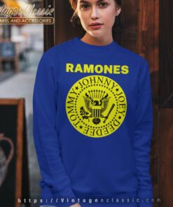 Ramones 1980s Distressed Punk Sweatshirt