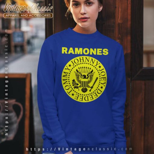 Ramones 1980s Distressed Punk Shirt