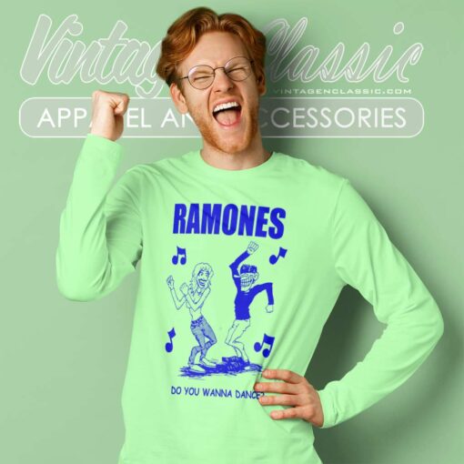 Ramones Shirt Do You Wanna Dance