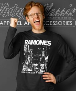 Ramones Shirt Sheena Is A Punk Rocker Long Sleeve Tee