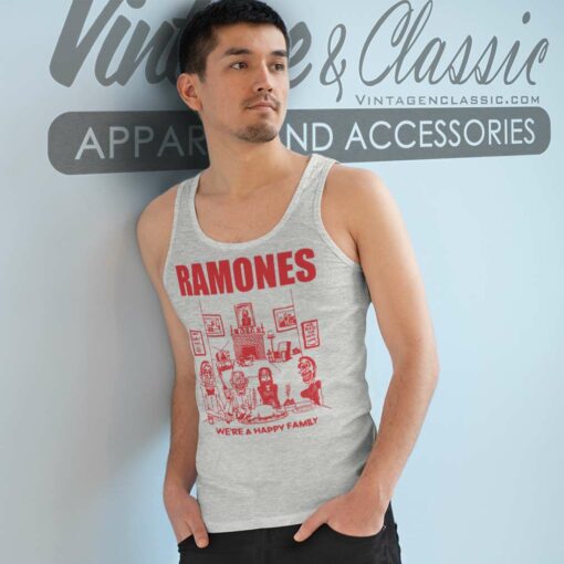 Ramones Shirt We Re A Happy Family Tour