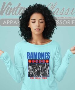 Ramones The Final Tour Long Sleeve Tee