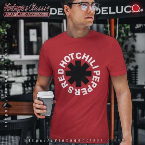 Red Hot Chili Peppers Black Asterisk Shirt