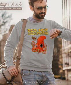 Red Hot Chili Peppers Fire Squid Sweatshirt