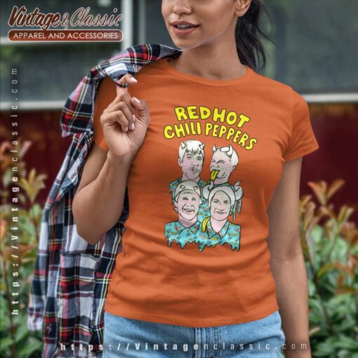 Red Hot Chili Peppers Illustrated Peppers Shirt