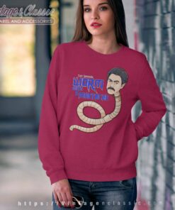 Sandoval T Shirt Comment Worm With A Mustache Sweatshirt