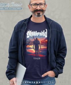 Skalmold Shirt Ydalir Album Cover - Vintagenclassic Tee