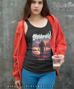 Skalmold Shirt Ydalir Album Cover - Vintagenclassic Tee