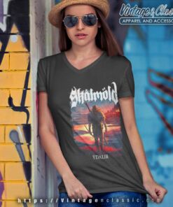 Skalmold Shirt Ydalir Album Cover - Vintagenclassic Tee