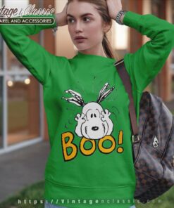 Snoopy Boo Funny Halloween Sweatshirt