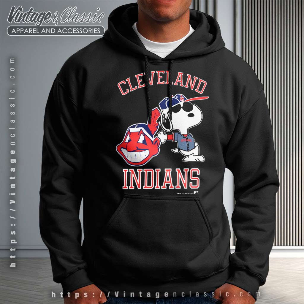 Snoopy Cleveland Indians Mlb Baseball Shirt - High-Quality Printed