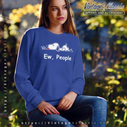 Snoopy Ew People Shirt