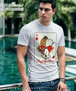 Snoopy Flying Ace Card T Shirt