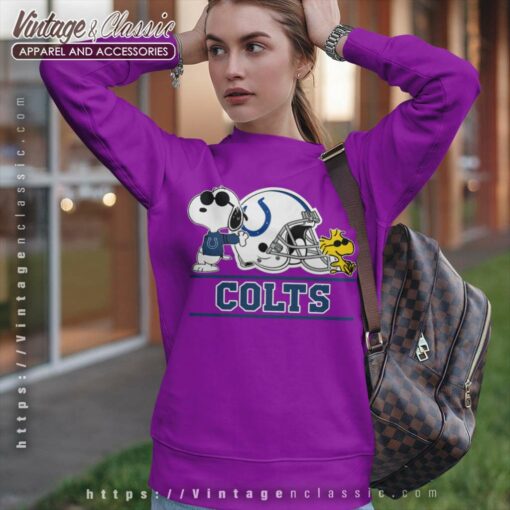 Snoopy Indianapolis Colts Nfl Football Shirt