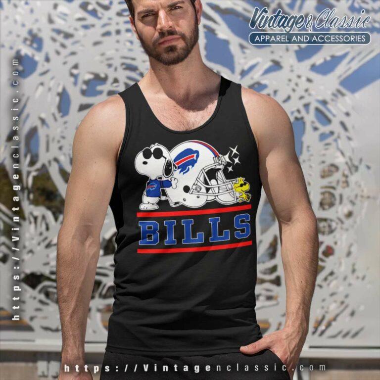 Buffalo Bills Men's Full Print Vest Sleeveless T-Shirt Gym Clothing Vest