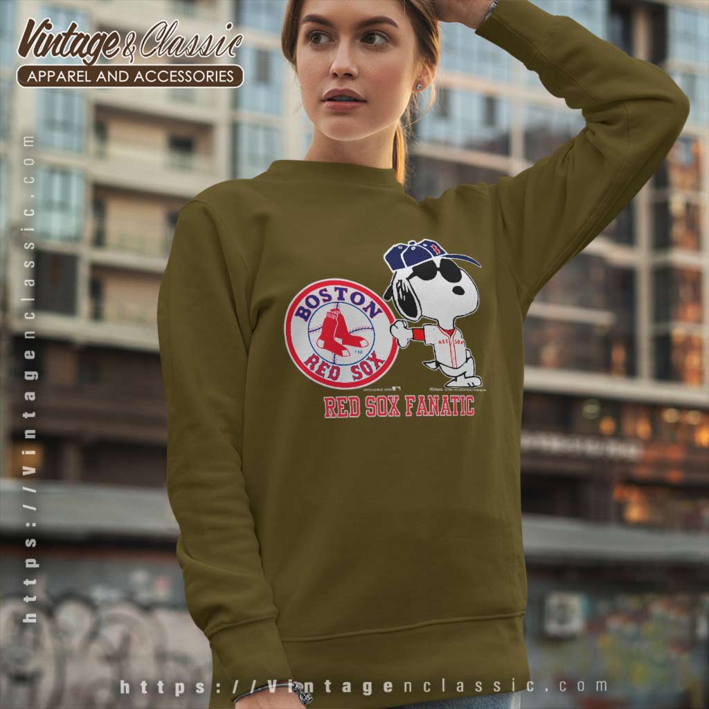 Snoopy Joe Cool Boston Red Sox Shirt - High-Quality Printed Brand