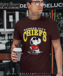 Snoopy Kansas City Chiefs Football T Shirt