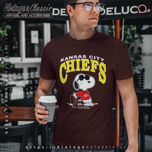 Snoopy Kansas City Chiefs Football Shirt