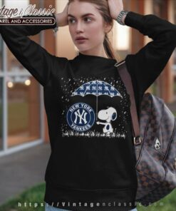 Vintage Snoopy Yankees Baseball sport shirt, hoodie, sweater, long sleeve  and tank top