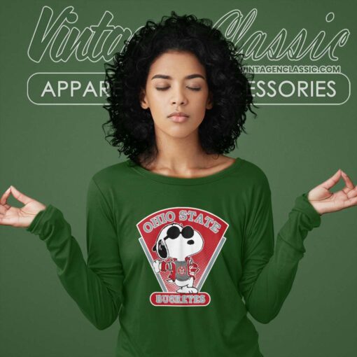 Snoopy Ohio State University Buckeyes Shirt