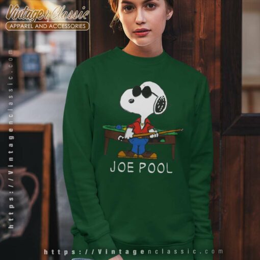 Snoopy Peanuts Joe Pool Shirt