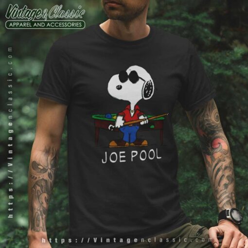 Snoopy Peanuts Joe Pool Shirt
