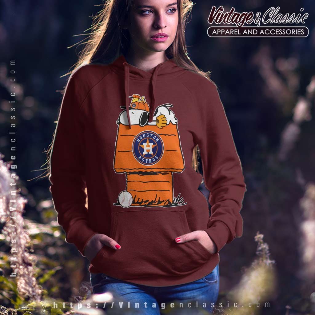 Snoopy Woodstock Houston Astros Baseball Shirt - High-Quality Printed Brand