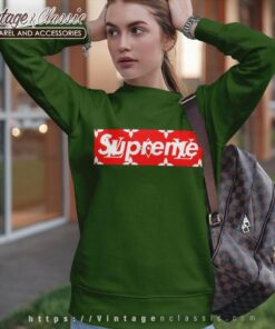 Supreme box outlet logo crewneck outfit