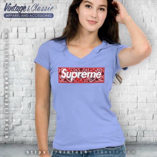 Supreme Bandana Box Logo Shirt