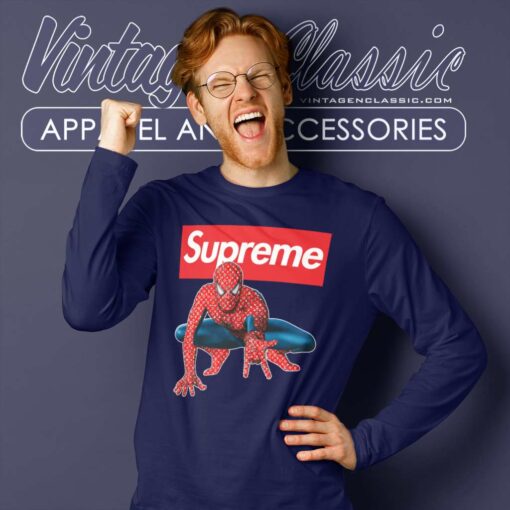 Supreme Mavels Spider Man Shirt