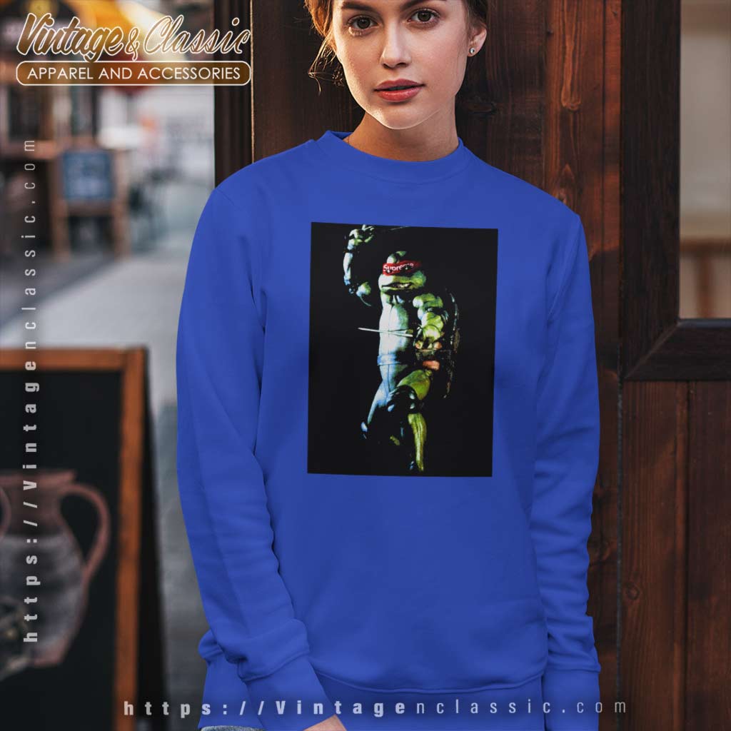 Supreme Ninja Turtle Raphael Shirt - High-Quality Printed Brand