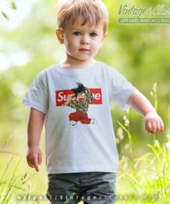 Supreme Son Goku Bape Kids T Shirt