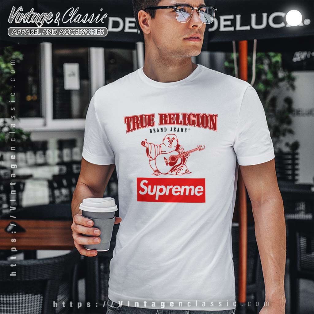 Supreme True Religion Shirt - High-Quality Printed Brand