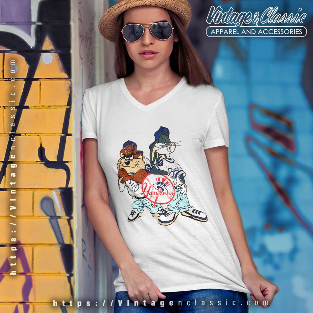 Taz Bugs Bunny New York Yankees Shirt - High-Quality Printed Brand