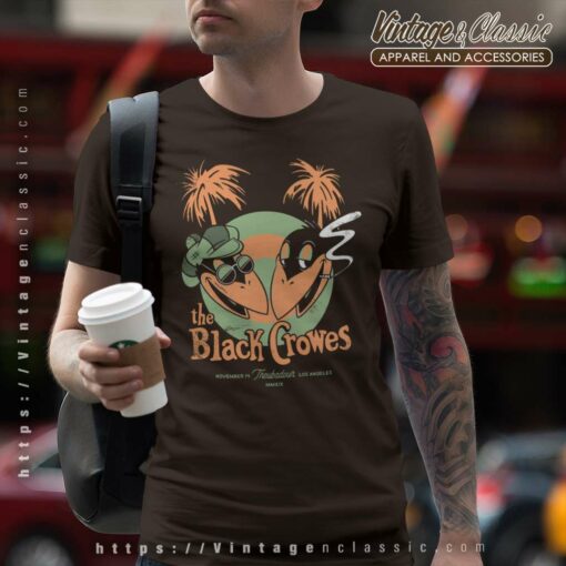 The Black Crowes Los Angeles Troubadour Concert Shirt