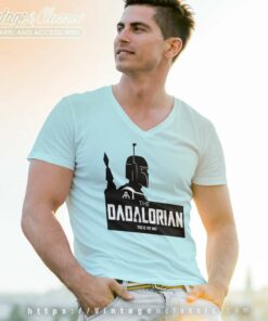 The Dadalorian Shirt Fathers Day Vneck