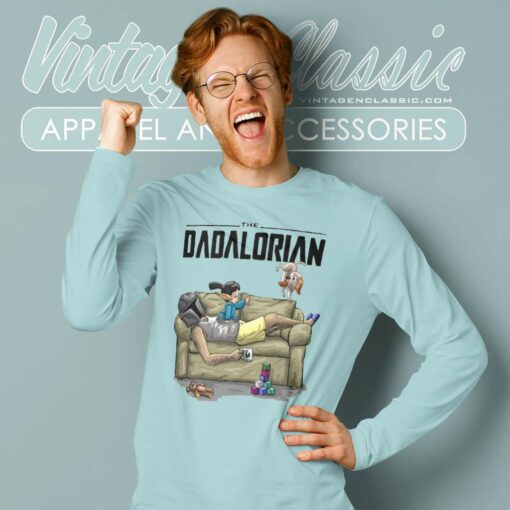The Dadalorian Star Wars For Dad Funny Shirt