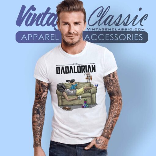 The Dadalorian Star Wars For Dad Funny Shirt