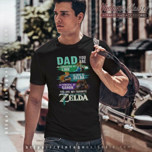 The Legend Of Zelda Father Day Gift Shirt