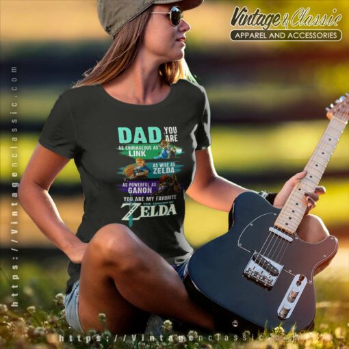 The Legend Of Zelda Father Day Gift Shirt