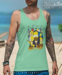 The Simpsons Harry Potter Tank Top Racerback