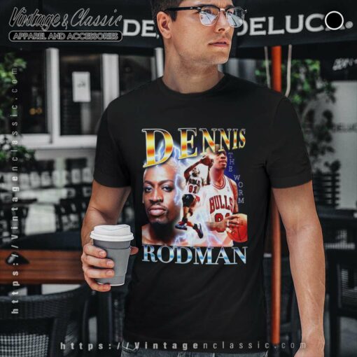 The Worm Dennis Rodman Chicago Bulls Shirt