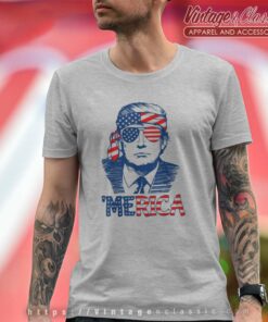 Trump Merica 4th Of July T Shirt