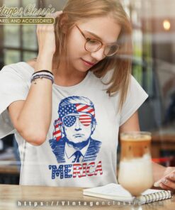 Trump Merica 4th Of July Women TShirt