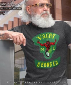Vagos Mc Georgia Biker T shirt